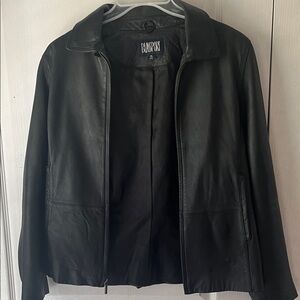 Black Leather Jacket by Blasdport